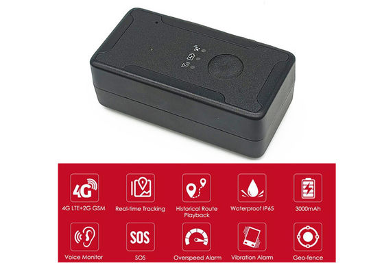 3000mAh ميني مغناطيسي GPS المقتفي 4G جهاز مكافحة سرقة الأصول تتبع الموقع